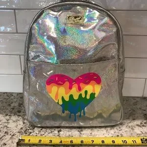 Betsey Johnson | Bags | Betsey Johnson Metallic Silver 